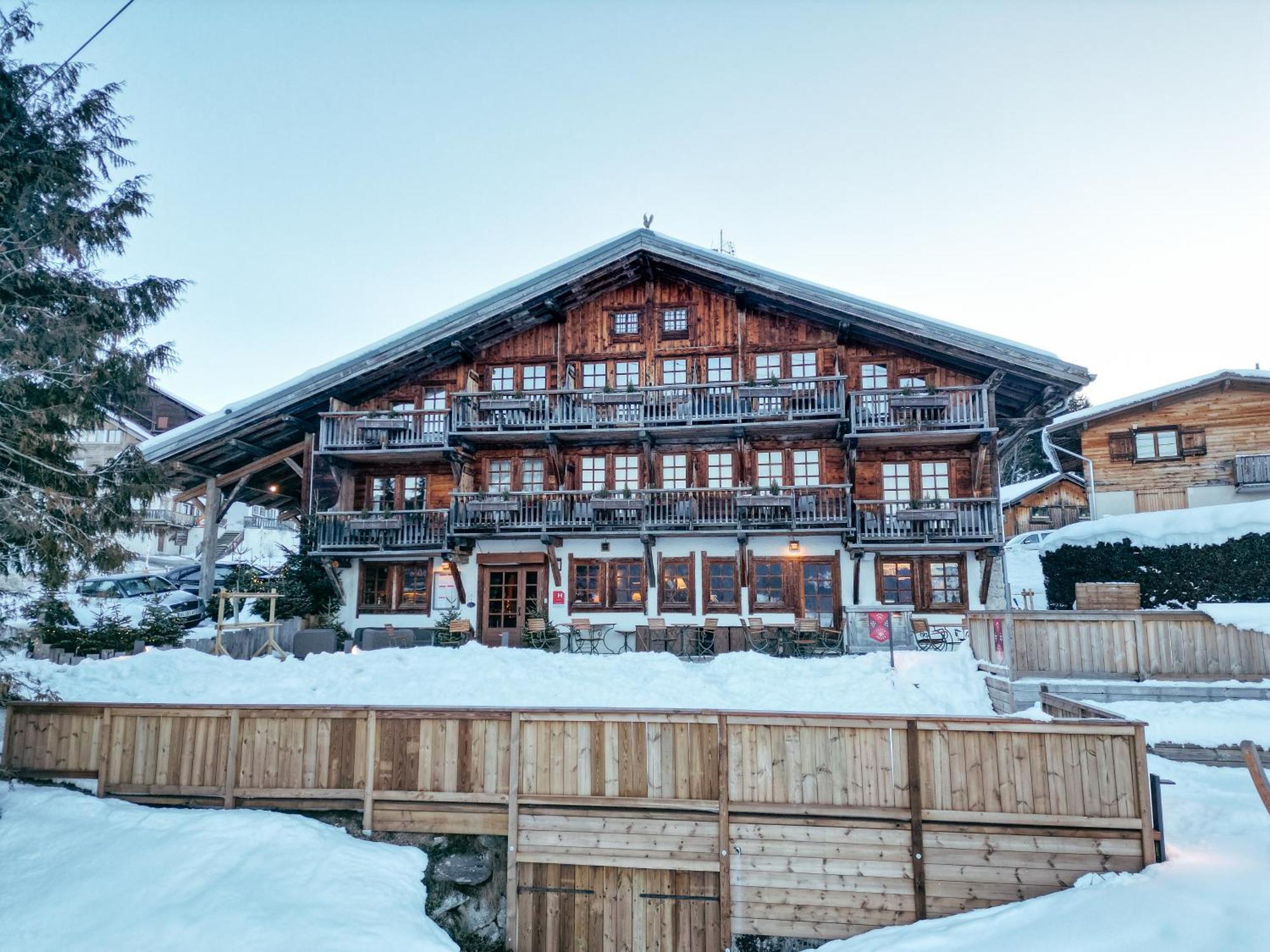 La Ferme Du Golf Hotel Megeve Luaran gambar