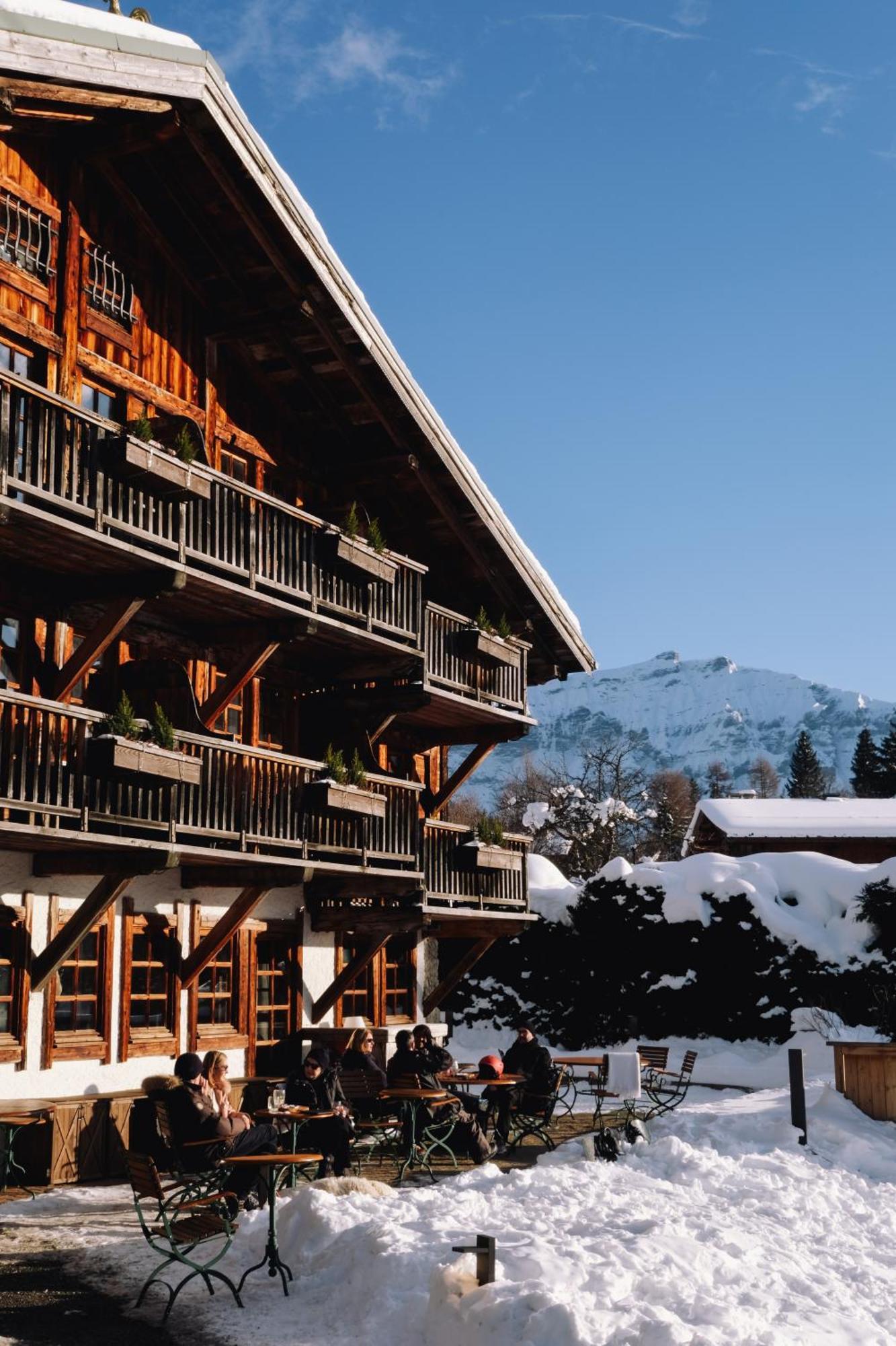 La Ferme Du Golf Hotel Megeve Luaran gambar