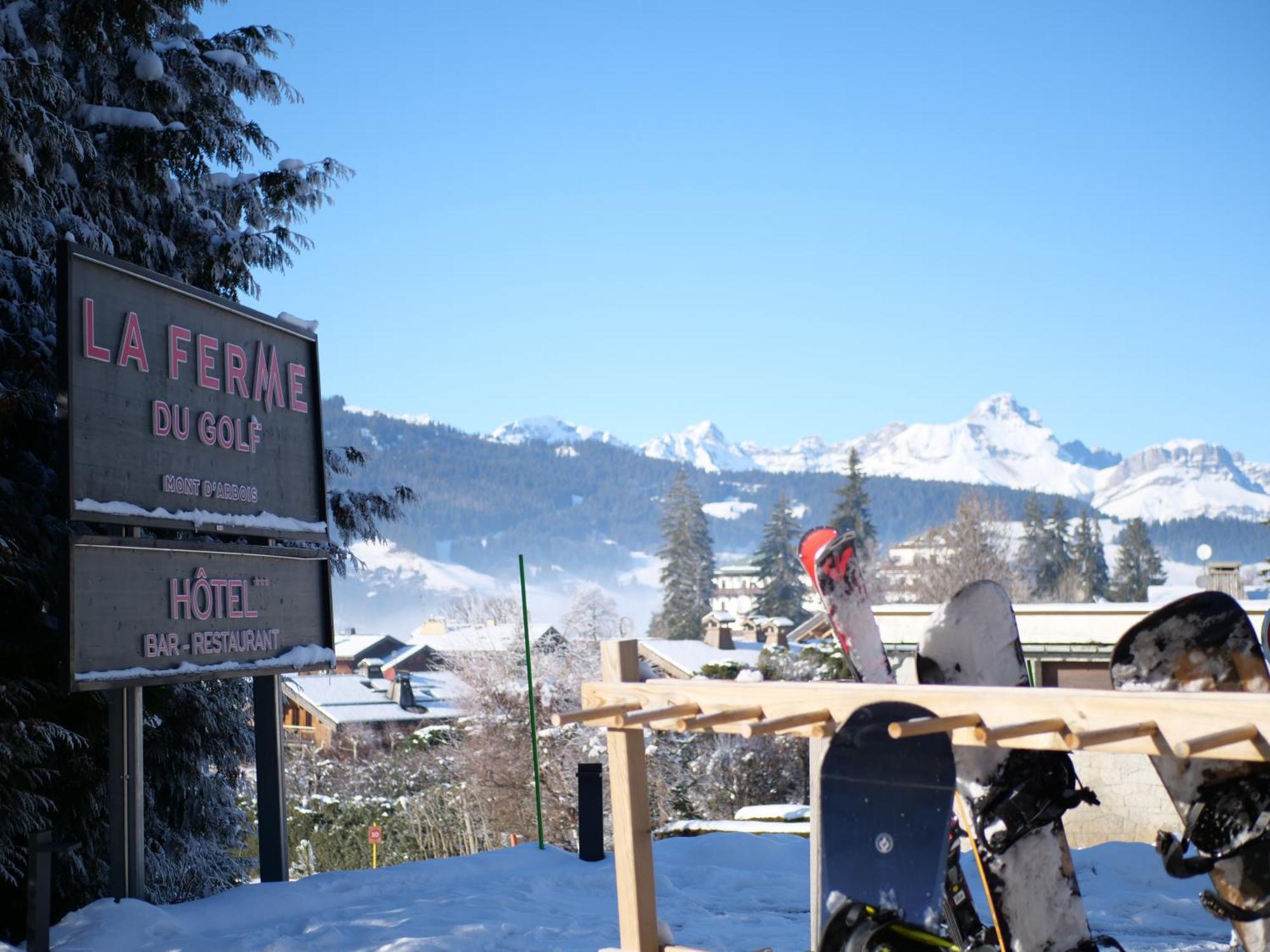 La Ferme Du Golf Hotel Megeve Luaran gambar