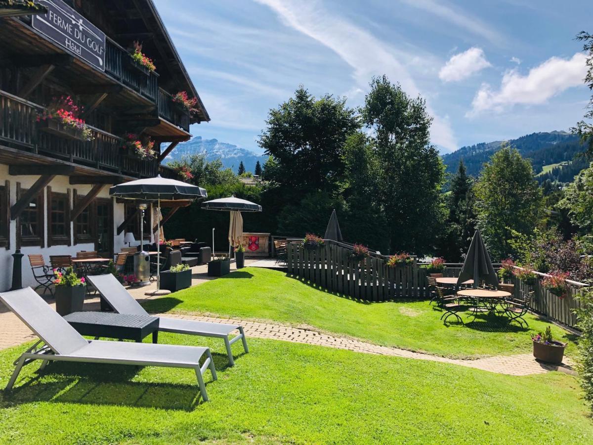 La Ferme Du Golf Hotel Megeve Luaran gambar